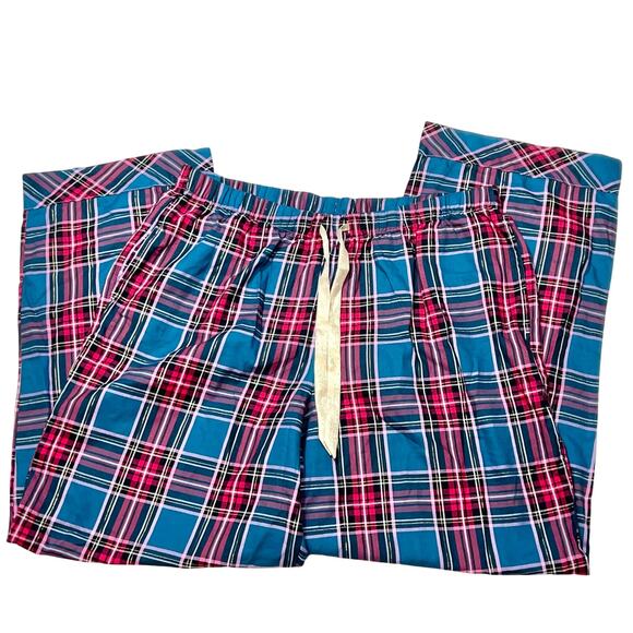 Victorias Secret Green Red Plaid Lounge Pajama Set Women Size XL NWT - Picture 3 of 9